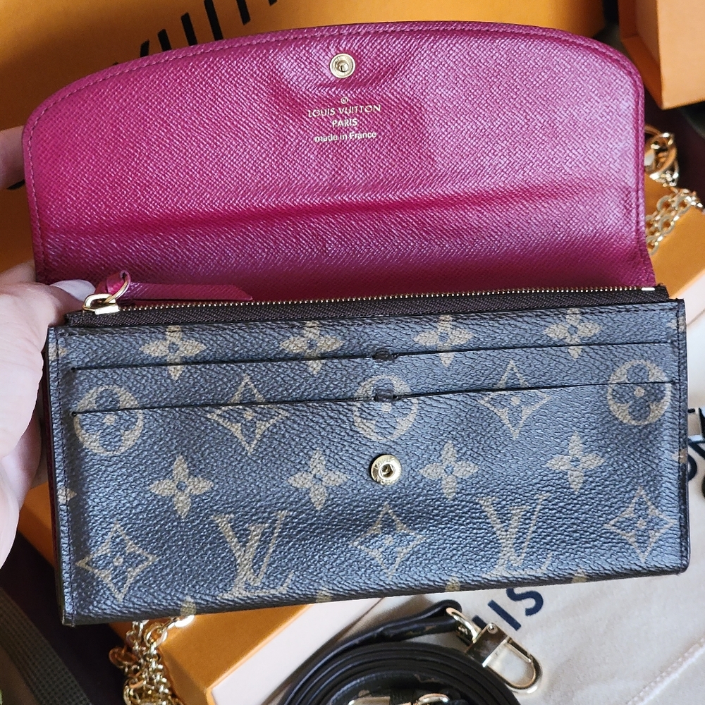 💜Louis Vuitton Monogram Emily Wallet💜 - Picture 8 of 17
